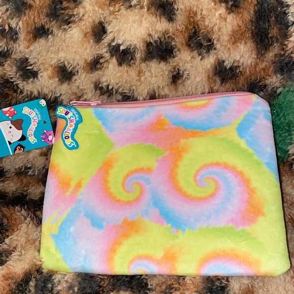Squishmallows Pencil Pouch Case Cam Cat (Fuzzy!) - Picture 2 of 4